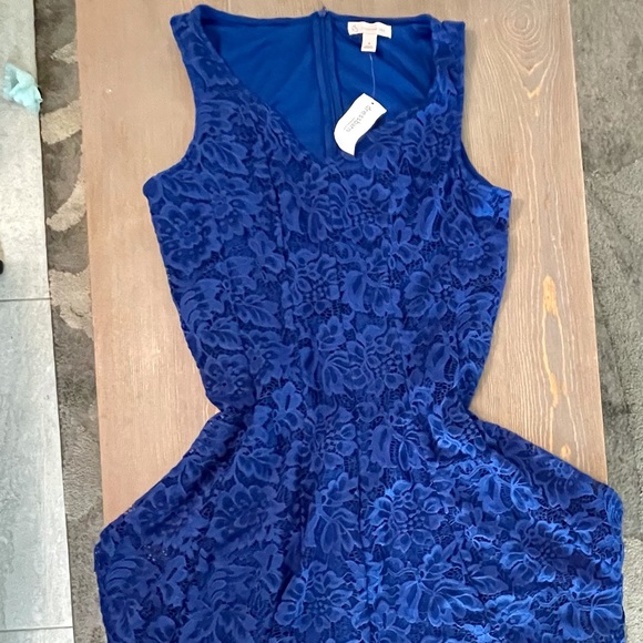 NWT blue lace dress - Picture 3 of 7